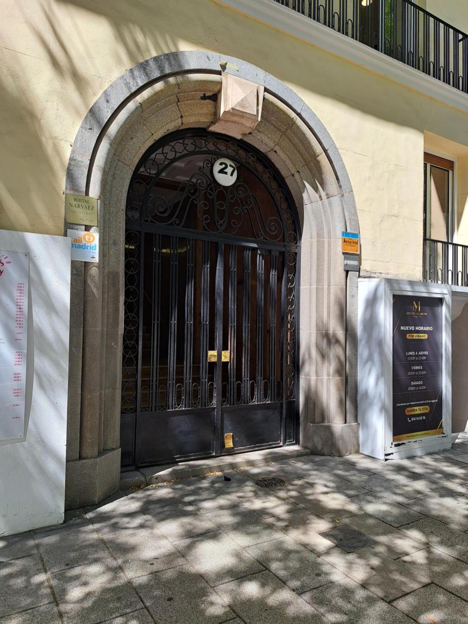 Hostal Arco Iris Madrid Exterior foto